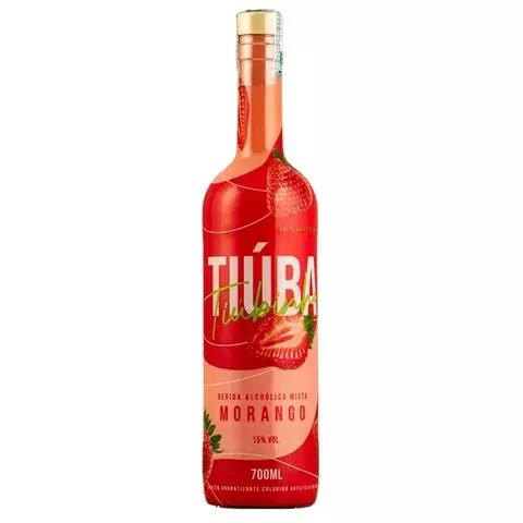 Bebida Mista Tiúba Morango 700ml - comprar online