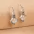 Brincos Delysia King Femininos Vintage Étnicos Tribais com Pedra da Lua Arco-Íris, Joias Antigas Estilo Eardrop/ Cod. JBR0007 - comprar online