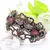 Pulseira Manguito Feminina Neovisson — Estilo Étnico Turco, Flor com Resina e Strass/ Cód. JP0017