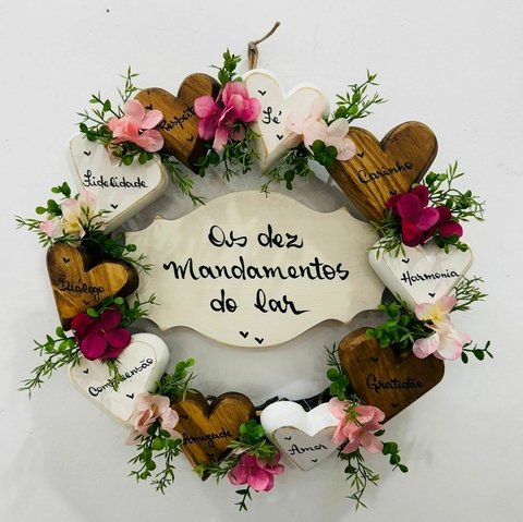 Guirlanda Os Dez Mandamentos 32 cm