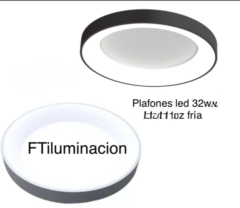 Aplique Etheos 32w gris 6500k - comprar online
