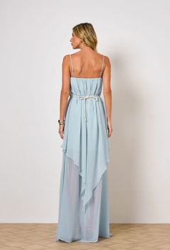 VESTIDO LONGO EM CHIFFON SILK TOUCH na internet