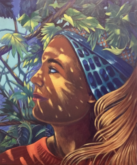La luz es el camino - Oscar Reina, Pintura