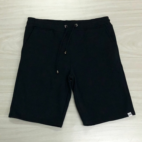 Bermuda Moletom ELVEN - PRETA