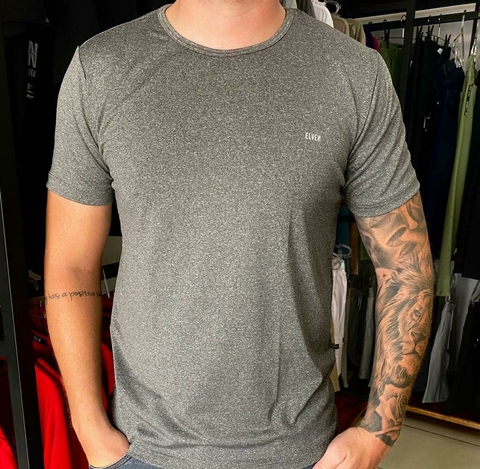 Camiseta Elven - Dry UV50+ Cinza mescla