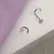 Piercing Nostril Coração Vazado