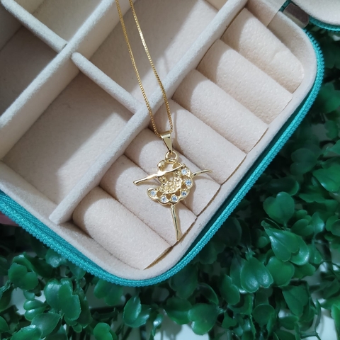 Gargantilha Pingente Bailarina