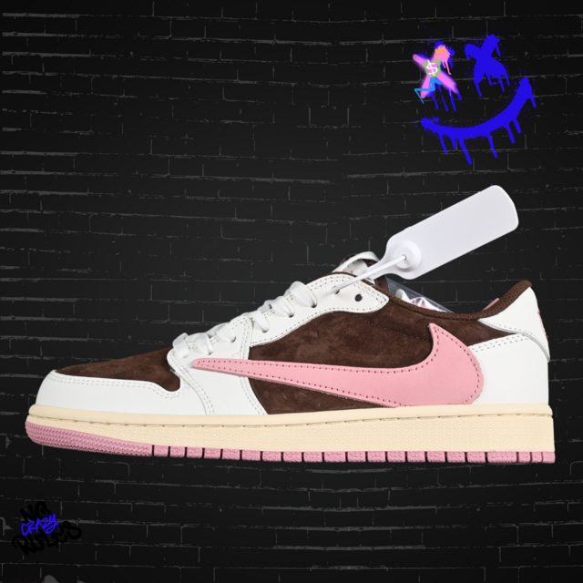 Jordan Tênis x Travis Scott Air Jordan 1 Low OG | Marrom