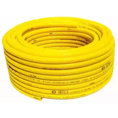 CONDUITE CORRUGADO AMARELO 1/2 - por mt- ADTEX