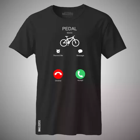 Camiseta Bike Pedal Call Me