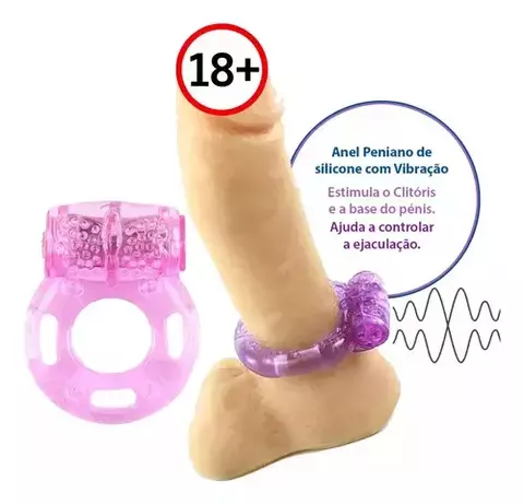 ANEL PENIANO COM VIBRADOR
