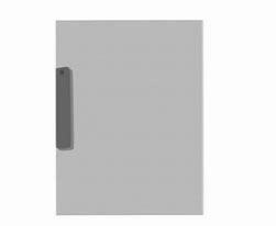 FOLDER POLIPROPILENO CLIP LATERAL CARTA GRIS. FORTEC