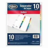 SEPARADOR WILSON JONES NUMERO 10 DIV.