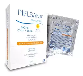 Curativo Pielsana Gaze Rayon Óleo Age Copaíba 7,5x15