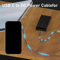 Tipo-c para dc/dc para dc cabo de alimentação de carregamento rápido para sta - nf care