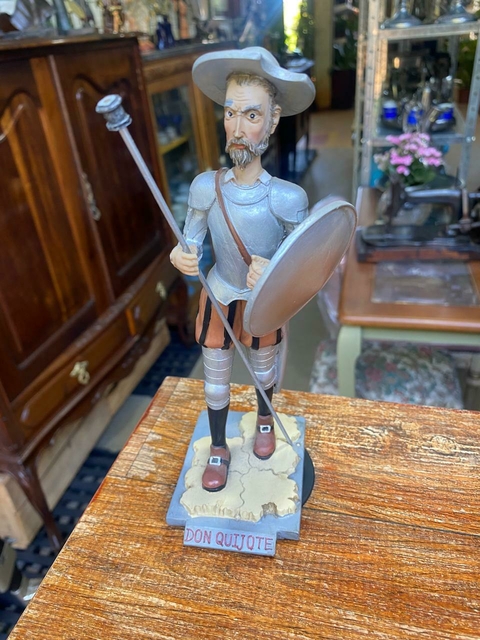 DOM QUIXOTE EM RESINA - ORIGEM ESPANHA - comprar online