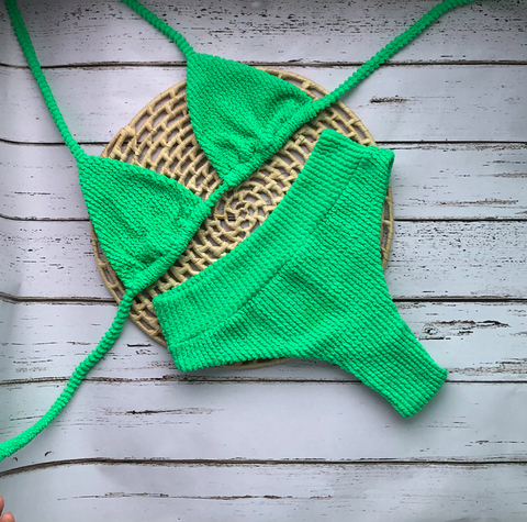 Biquíni hot pants cortininha