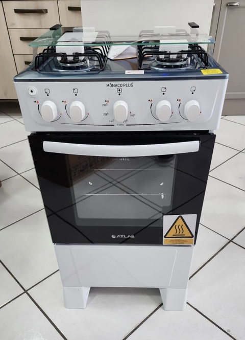 FOGAO 4B ATLAS MONACO PLUS C/ACEND 300000713 BRANCO