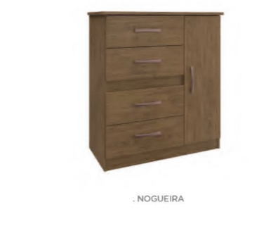 COMODA DORIPEL CARIBE cor nogueira