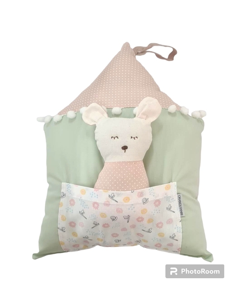Almofada casinha coelha