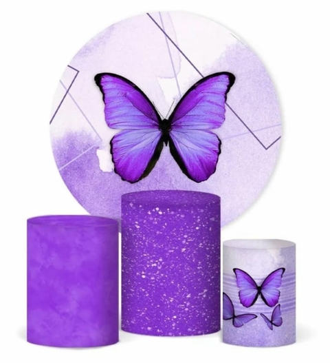 KIT BORBOLETA LILAS