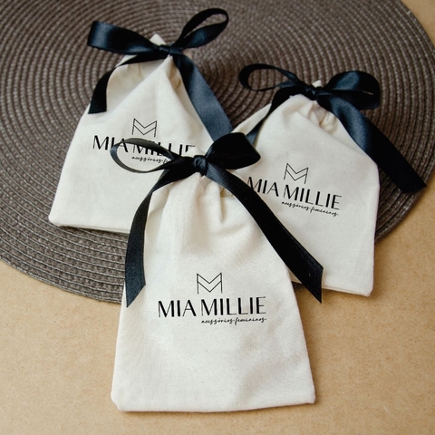 Saquinho de Algodão Cru (M)