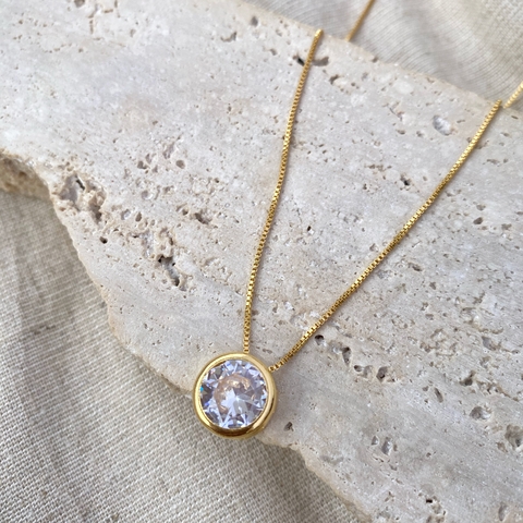 Colar Ponto Zircônia - comprar online