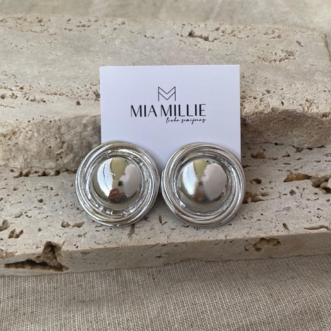 Brinco Atemporal Luxe (prateado)