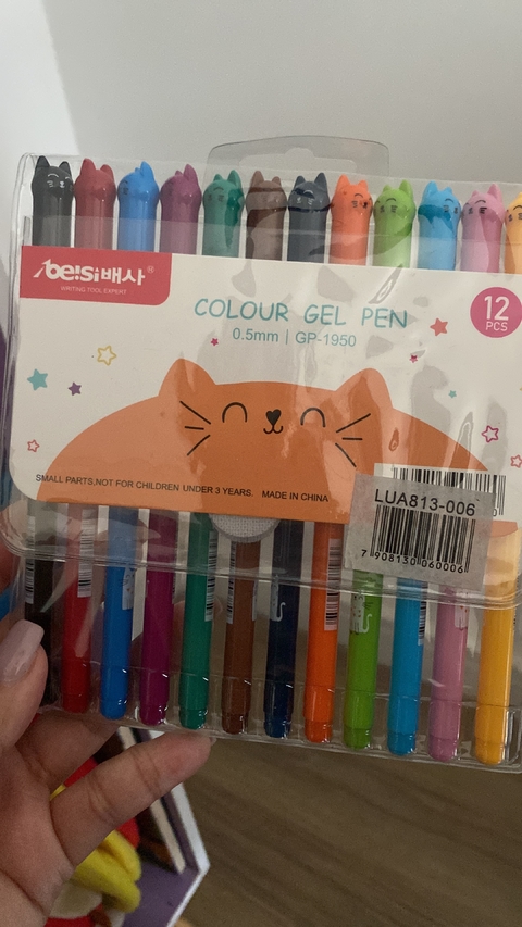 Kit de Caneta Gatinha