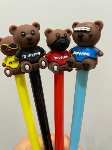 Caneta urso da Supreme