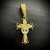 Pingente Cruz Templário Cravejado (P) Banhado A Ouro 18k - comprar online