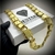 Corrente 20mm Dubai Fecho Marcão 750 Banhado A Ouro 18k - Destake Atacado