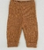 Calça em tricot c/ detalhes Marrom