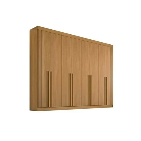 Guarda Roupa Casal Ripado Daymond 8 Portas e 8 Gavetas - comprar online