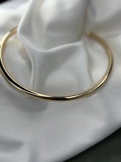 Aro tubo ouro