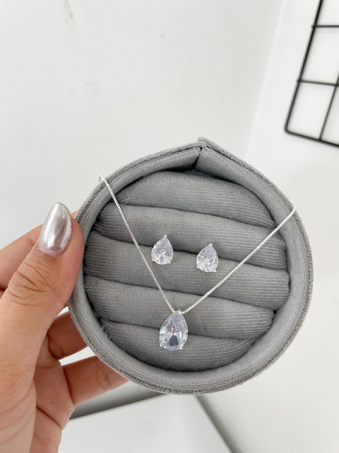 Conjunto Pedra Cristal