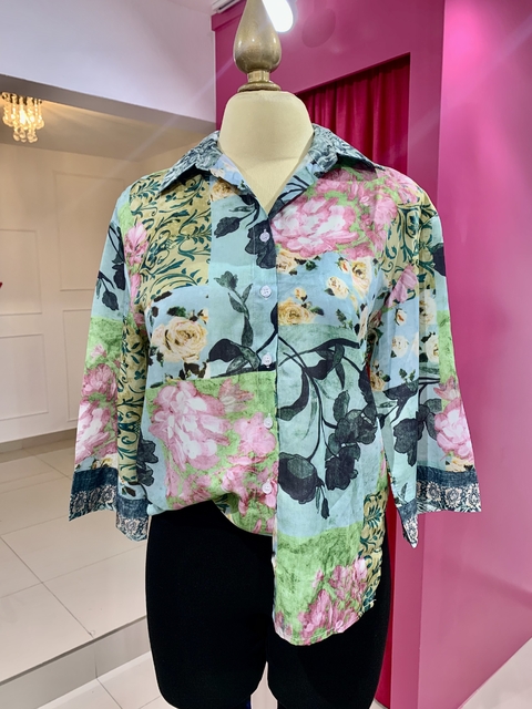 CAMISA FLOREADA