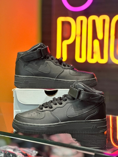 AF1 MID BLACK TALLA 24CM
