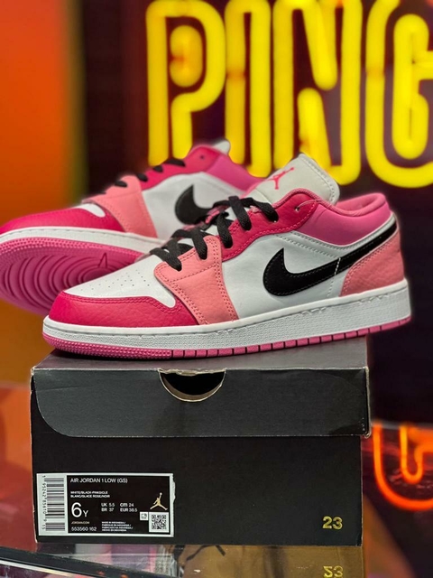 JORDAN 1 LOW PINK RED TALLA 24CM
