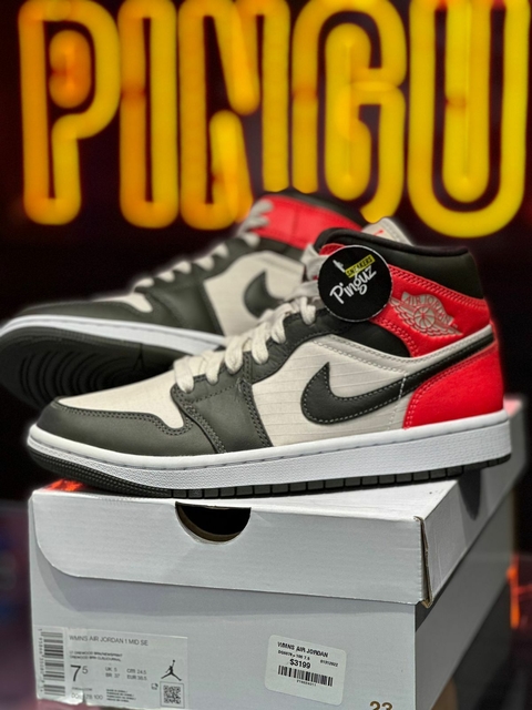JORDAN 1 MID OREWOOD TALLA 24.5CM