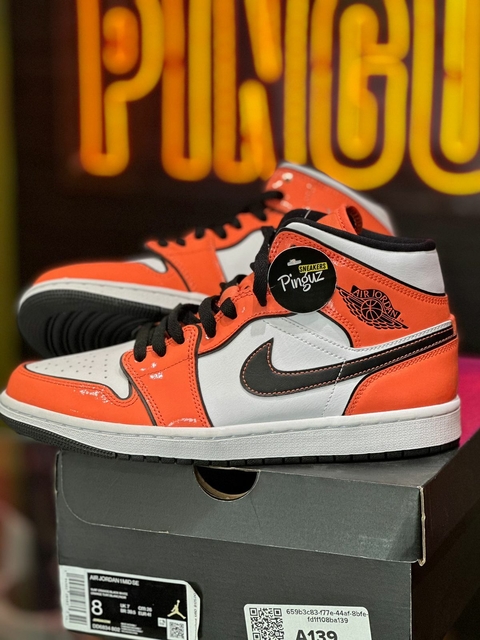 JORDAN 1 MID TURT ORANGE TALLA 26CM