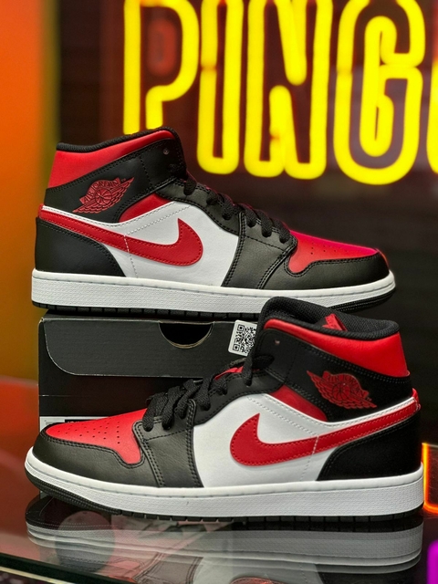 JORDAN 1 MID ALTERNATE BRED TOE TALLA 26.5CM
