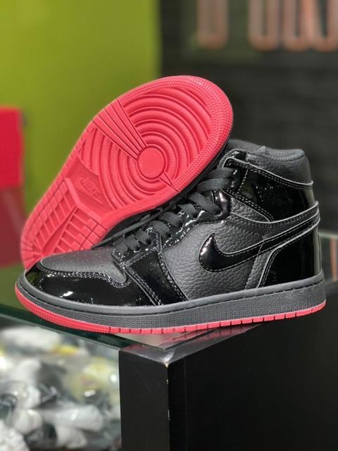 JORDAN 1 HIGH BLACK RED TALLA 13.5 CM G5