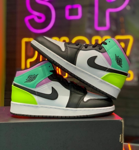 JORDAN 1 MID PASTEL TALLA 24 CM ORG
