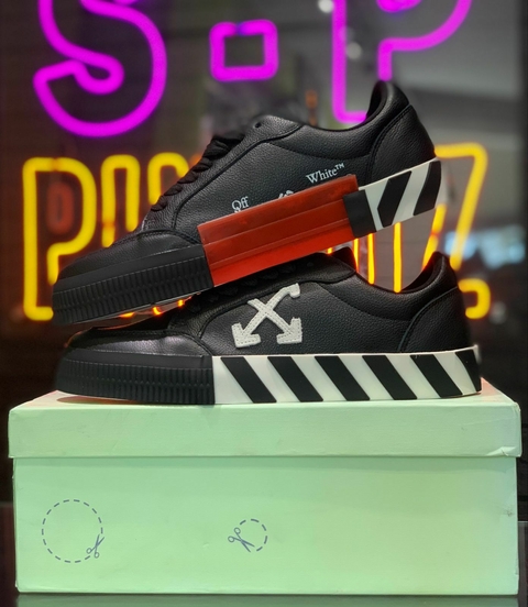 OFF WHITE VULCANISET BLACK