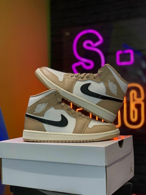 JORDAN 1 MID DESSERT TALLA 23 CM ORG