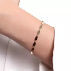 Pulseira Chapinhas Banhado a Ouro 18k na internet