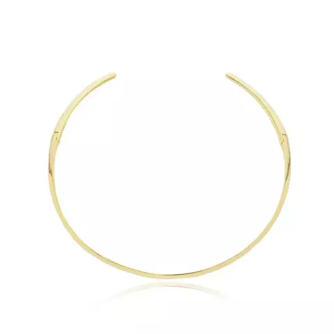 Colar Modern Basic - Dourado Liso