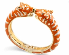 Pulseira Bracelete Morden Onça - Dourado 6 cm - comprar online