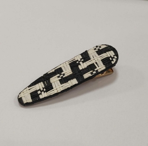 Acessório de cabelo na Palha